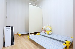 病児病後児保育室モンタミア各部屋にジアイーノ完備